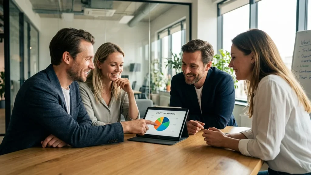 Equity w startupie – jak sprawiedliwie dzielić udziały między założycielami i inwestorami - featured