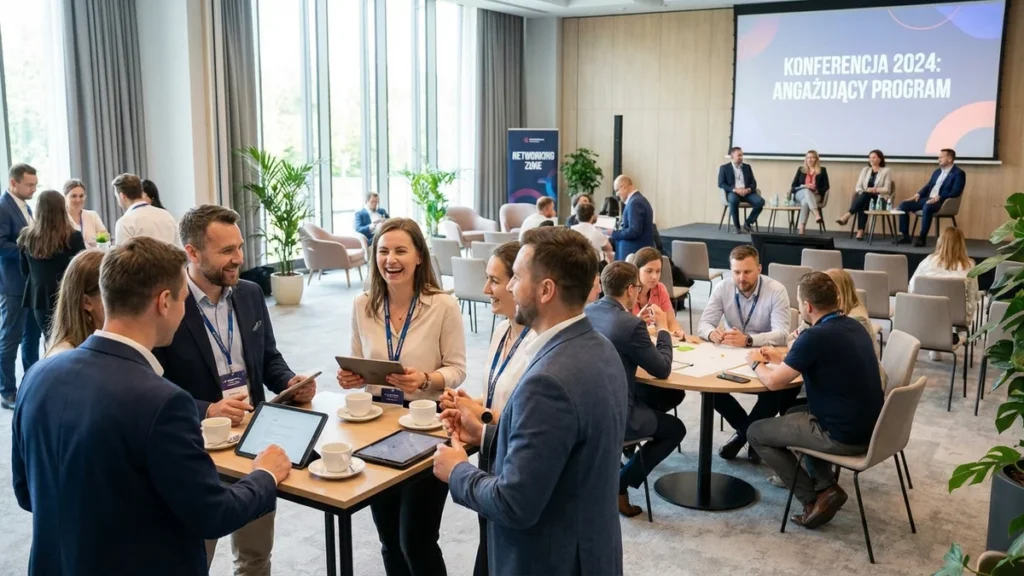 Jak stworzyć angażujący program konferencji? Przewodnik po tworzeniu niezapomnianych wydarzeń - featured
