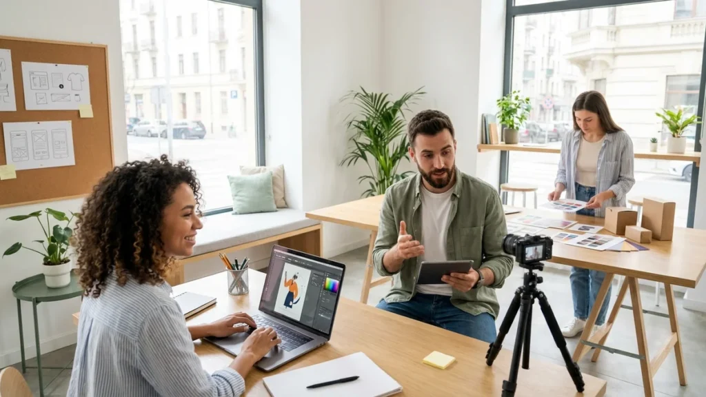 Jak zarabiać na grafice? Sprawdzone sposoby monetyzacji umiejętności projektowych - featured