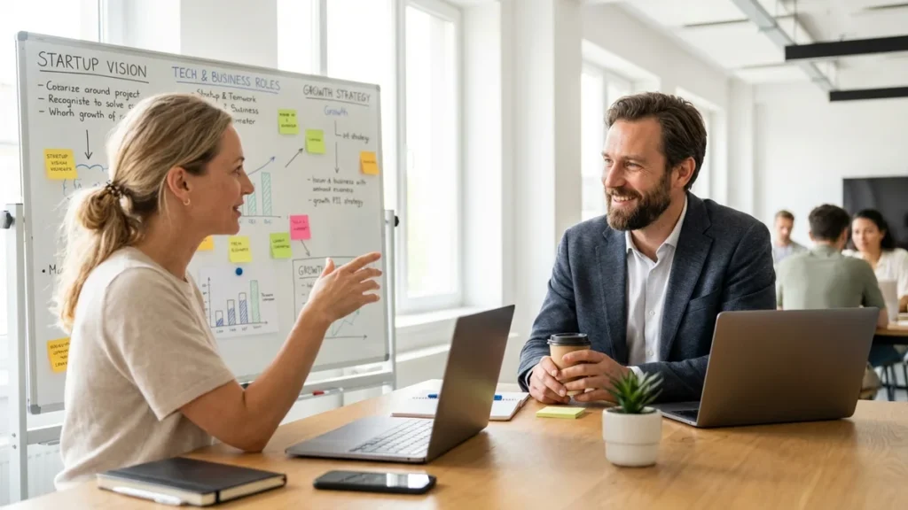 Jak znaleźć współzałożyciela startupu? Sprawdzone sposoby na budowanie zespołu założycielskiego - featured