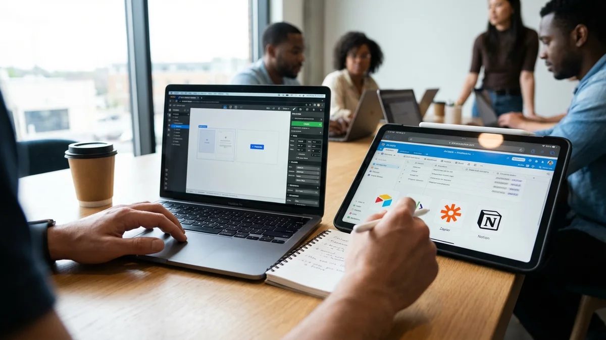 No-code tools dla startupów - jak budować aplikacje bez programowania w 2024