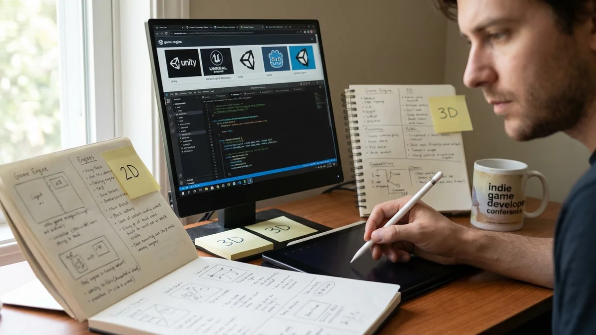Tworzenie gier indie - kompletny przewodnik dla początkujących deweloperów