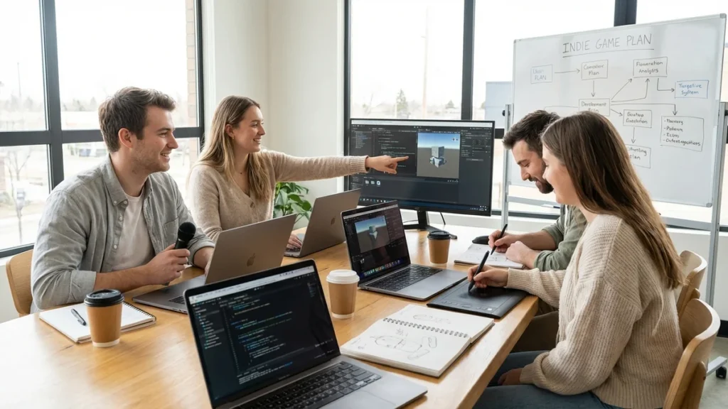 Tworzenie gier indie - kompletny przewodnik dla początkujących deweloperów - featured